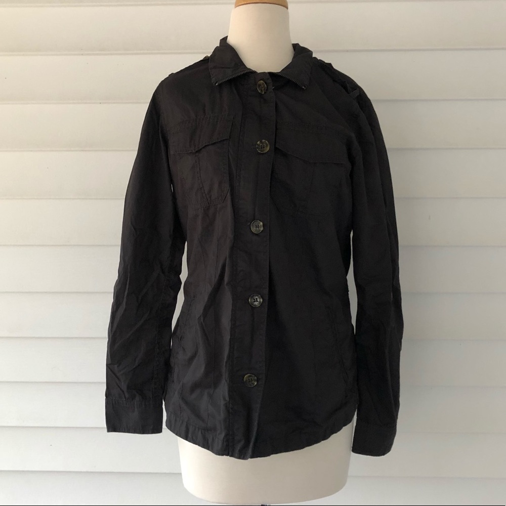 Black lightweight jacket